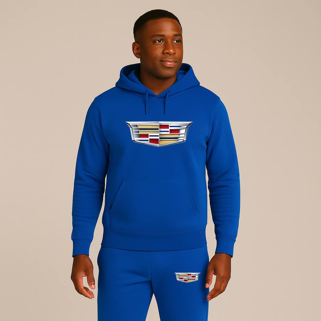Men’s Cadillac Car Hoodie Joggers Set